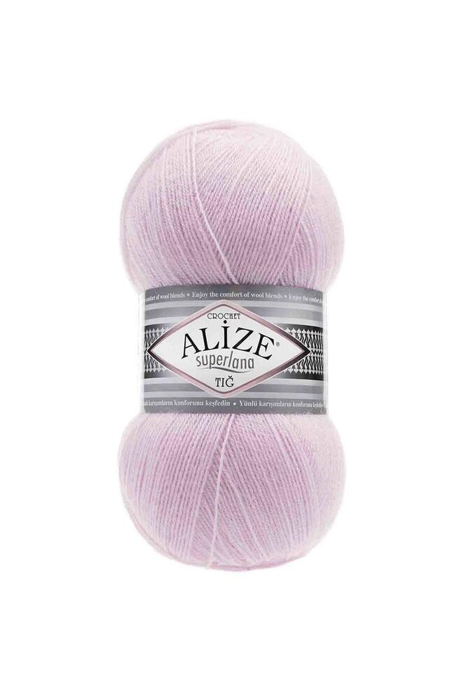 Alize Superlana Tığ El Örgü İpi Pudra Pembe 518