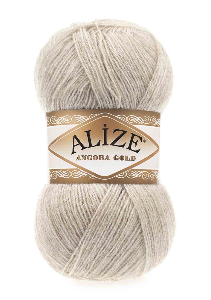 Alize Angora Gold El Örgü İpi Bej Melanj 152