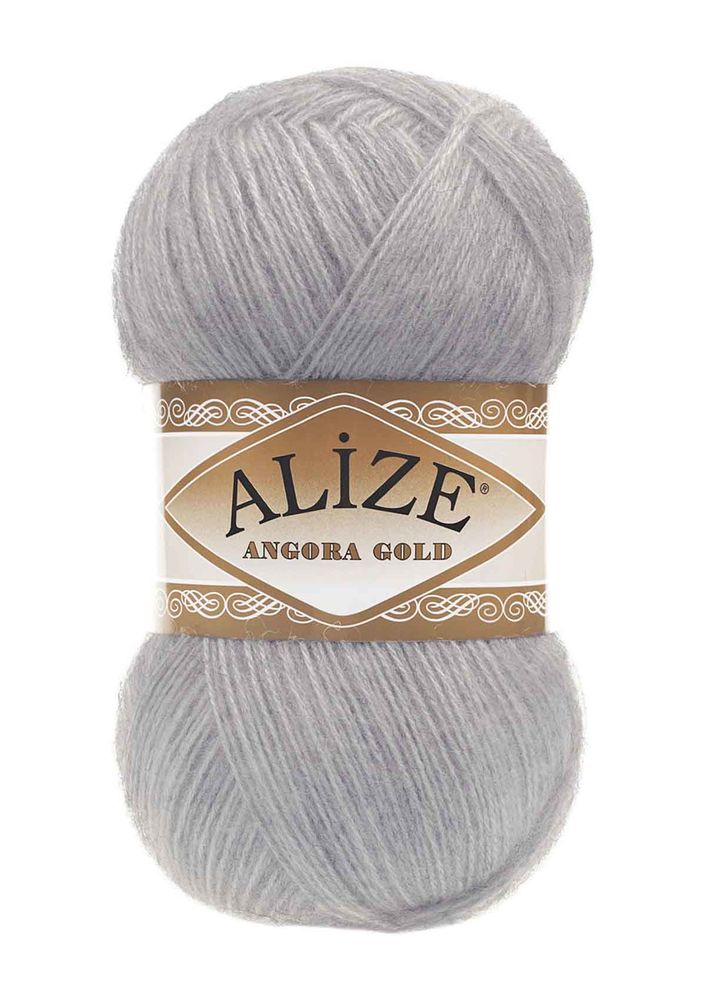 Alize Angora Gold El Örgü İpi Gri 614