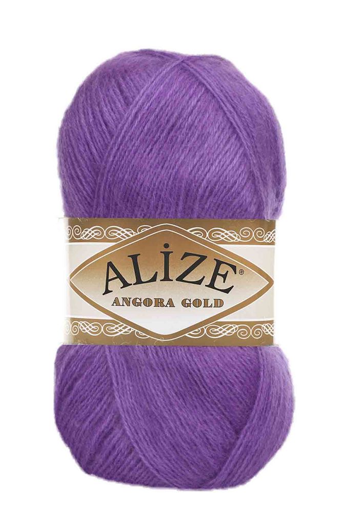 Alize Angora Gold El Örgü İpi Mor 644
