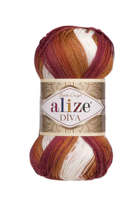 Alize Diva Batik El Örgü İpi 7107
