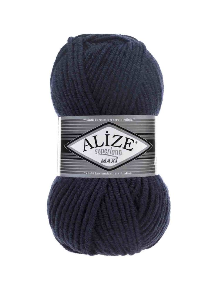 Alize Superlana Maxi El Örgü İpi Lacivert 058
