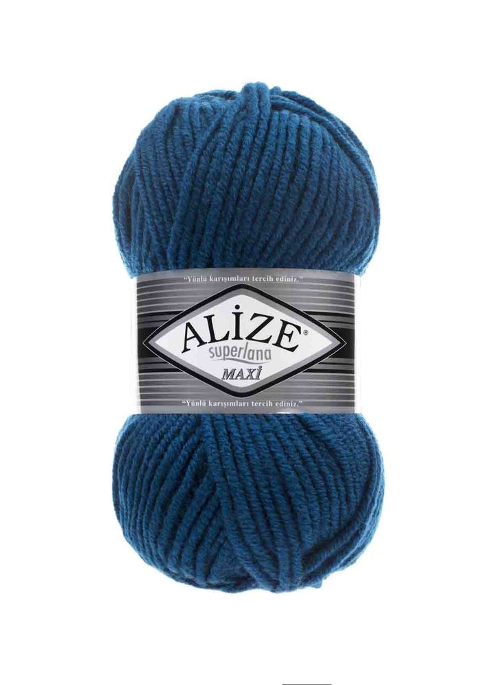 Alize Superlana Maxi El Örgü İpi Mavi 155