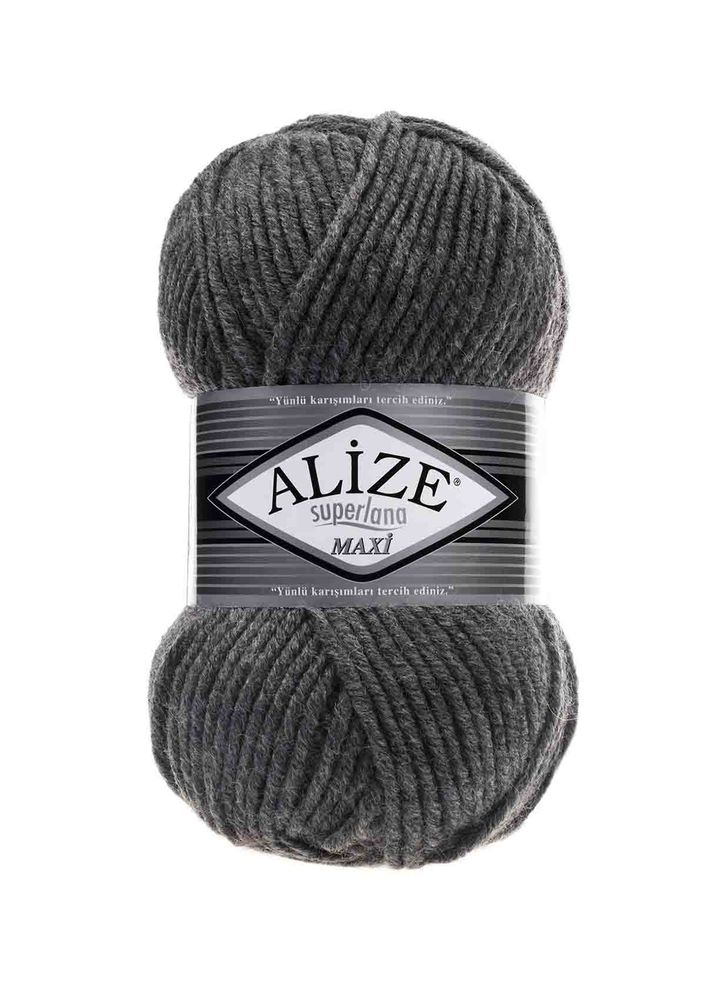 Alize Superlana Maxi El Örgü İpi Orta Gri Melanj 182