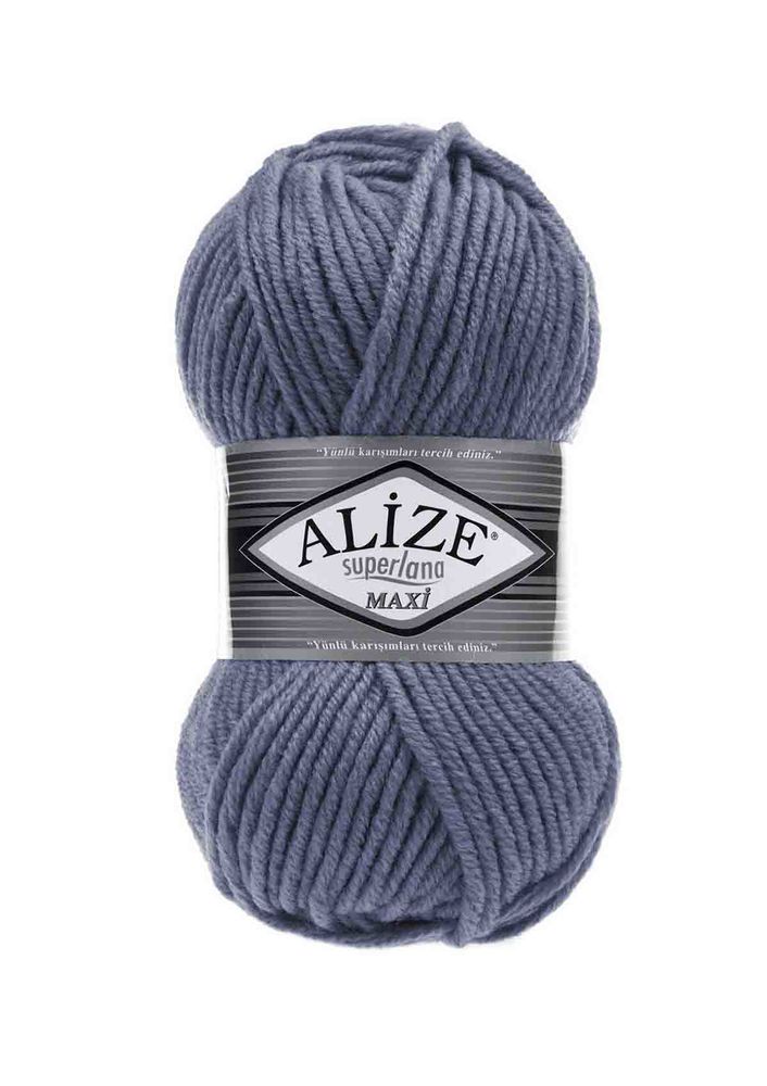 Alize Superlana Maxi El Örgü İpi Mavi 381