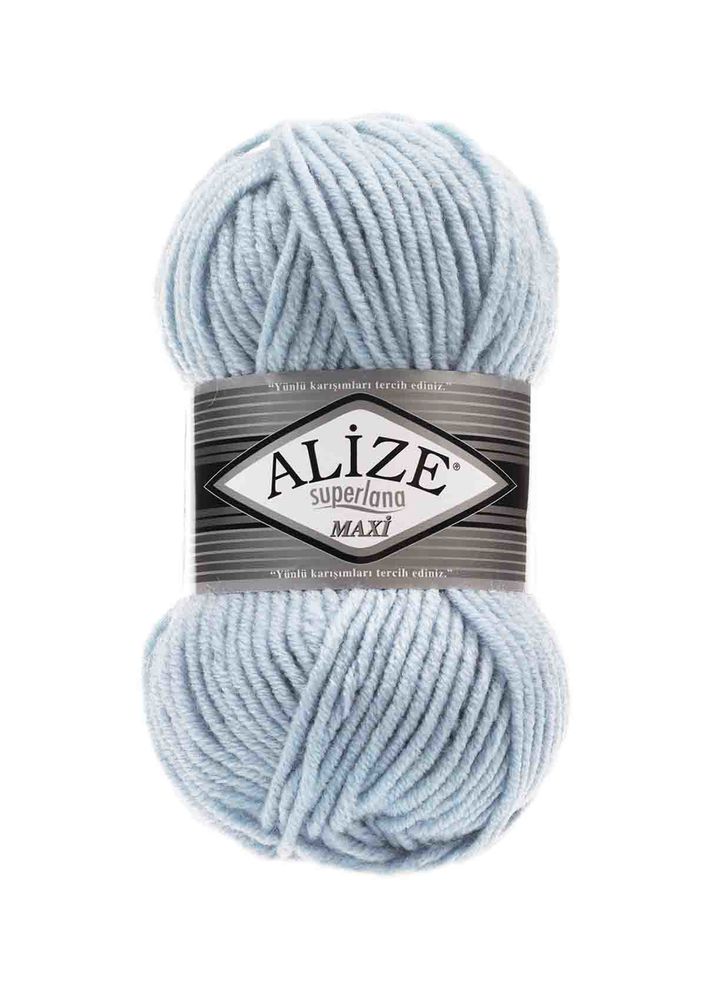 Alize Superlana Maxi El Örgü İpi Açık Mavi 480
