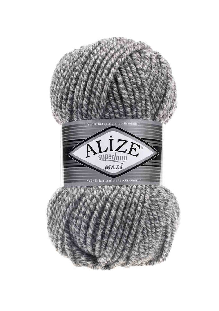Alize Superlana Maxi El Örgü İpi Gri 663