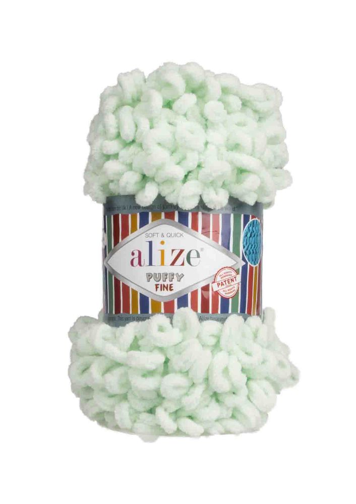 Alize Puffy Fine El Örgü İpi Mint 464