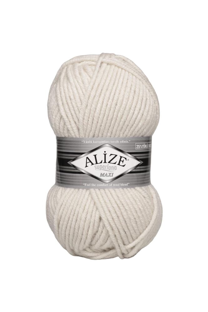 Alize Superlana Maxi El Örgü İpi Fil Dişi 599