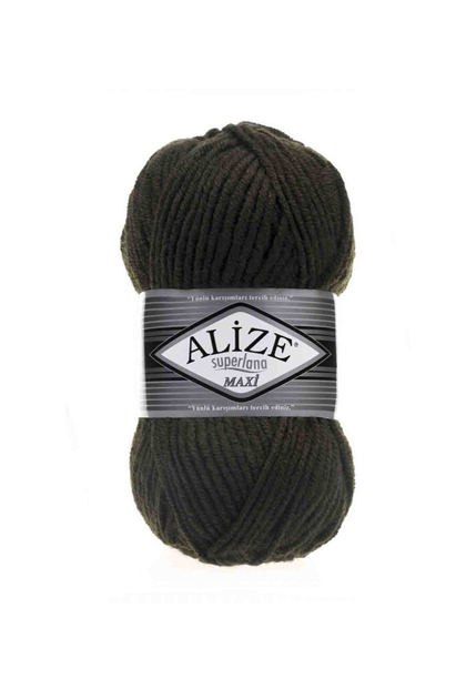 Alize Superlana Maxi El Örgü İpi Koyu Orman 241