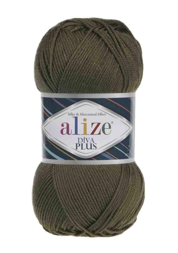 Alize Diva Plus El Örgü İpi Haki 273