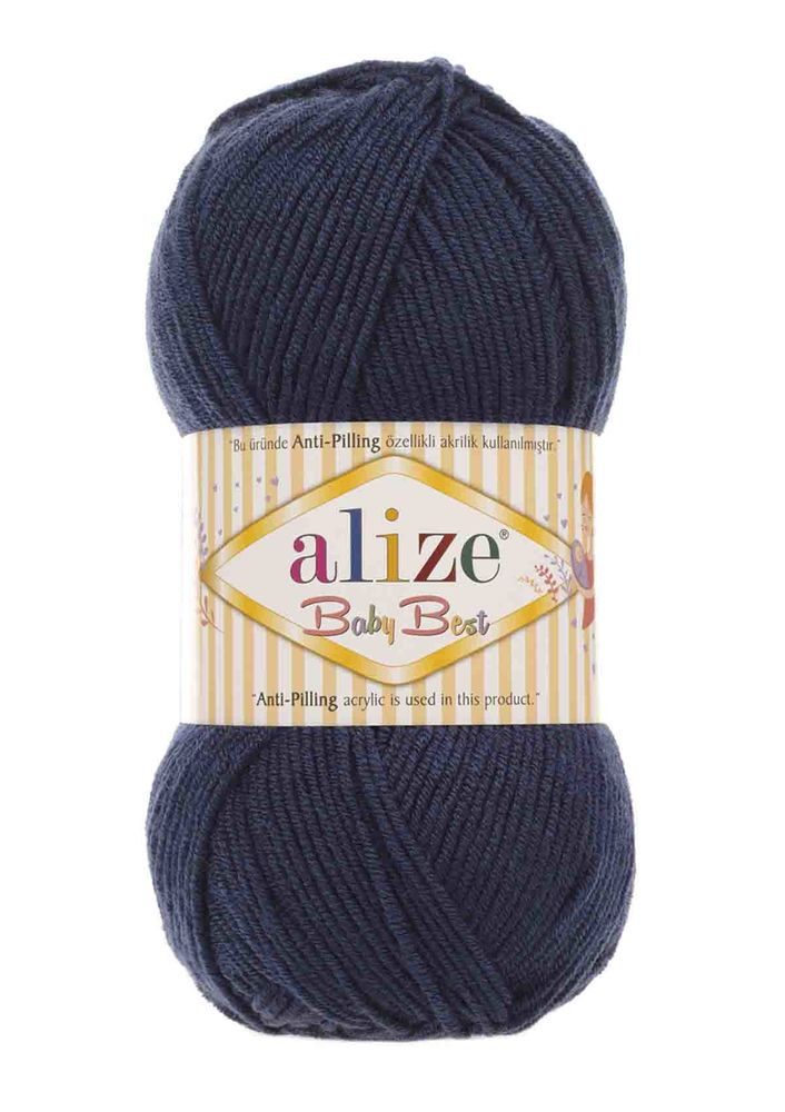 Alize Baby Best El Örgü İpi Lacivert 058