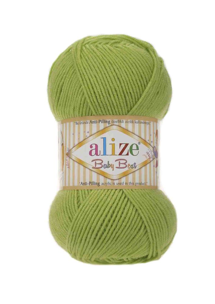 Alize Baby Best El Örgü İpi Yeşil 612