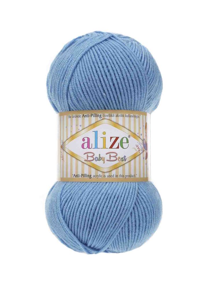 Alize Baby Best El Örgü İpi Mavi 674