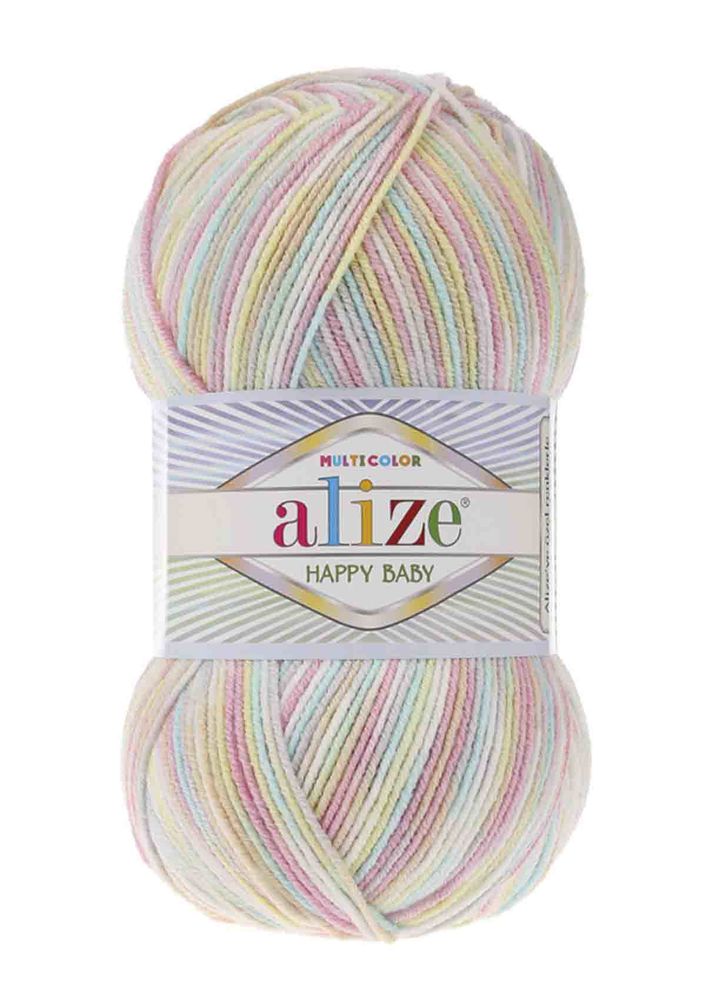 Alize Happy Baby Multicolor El Örgü İpi 52206