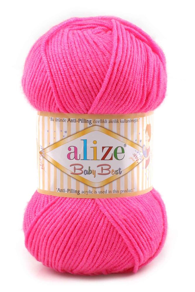 Alize Baby Best El Örgü İpi Pembe 561