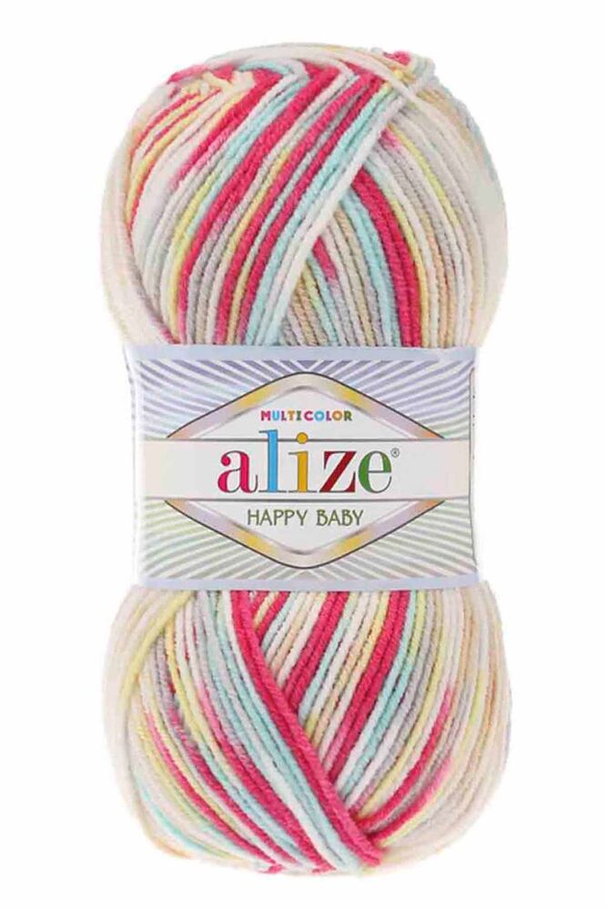 Alize Happy Baby Multicolor El Örgü İpi 52234