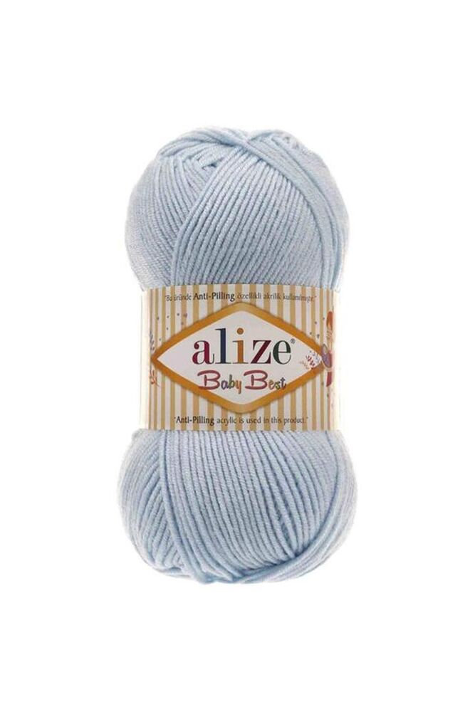 Alize Baby Best El Örgü İpi Açık Mavi 183