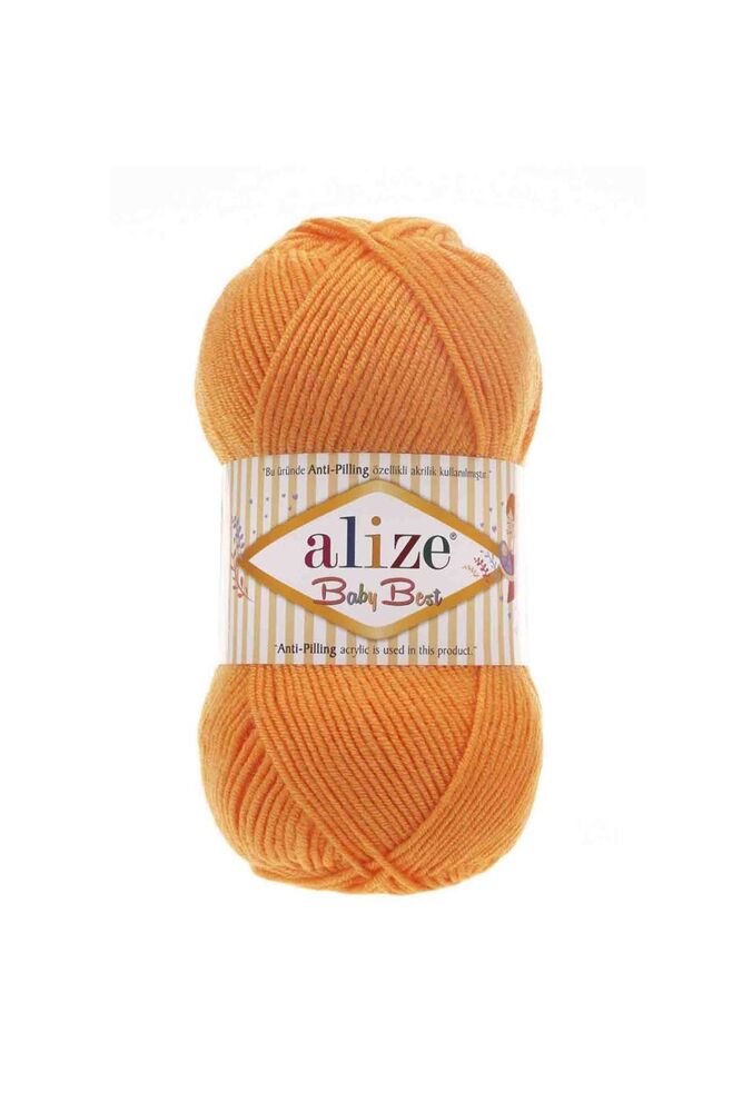Alize Baby Best El Örgü İpi Turuncu 336