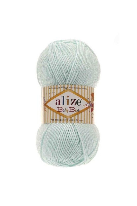 Alize - Alize Baby Best El Örgü İpi Mint 514