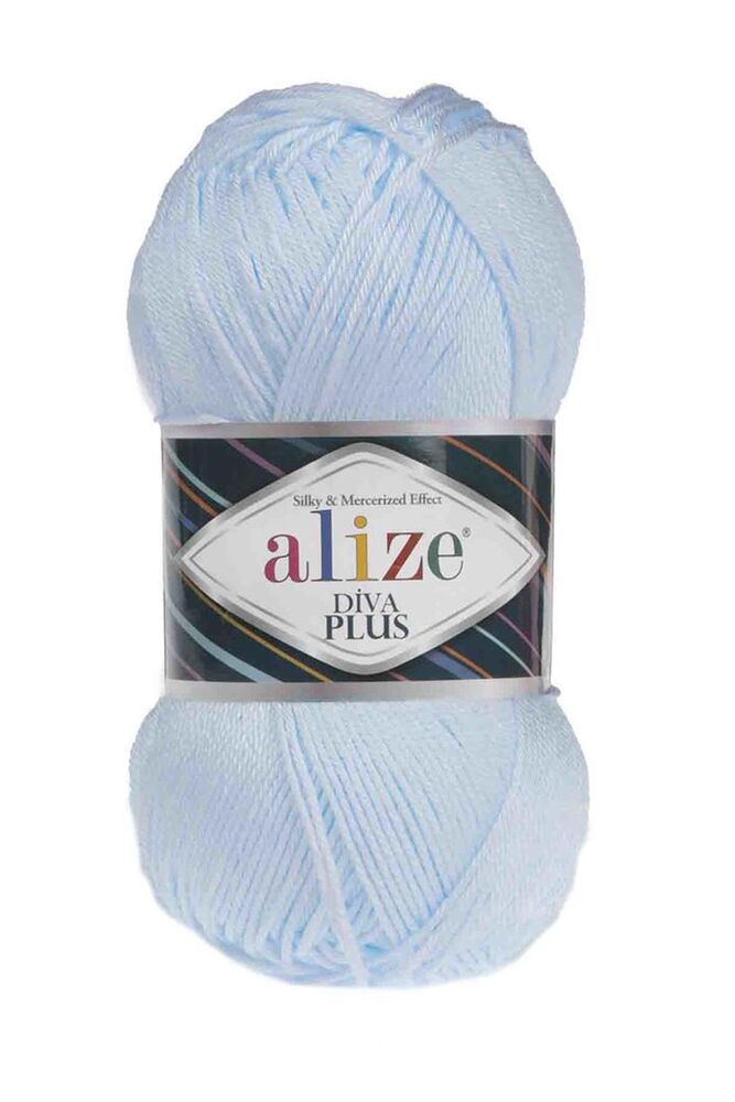 Alize Diva Plus El Örgü İpi Açık Mavi 480