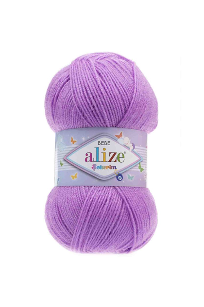 Alize Şekerim Bebe El Örgü İpi Fuşya 290