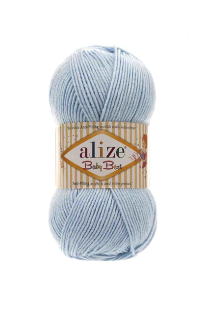 Alize Baby Best El Örgü İpi Mavi 040
