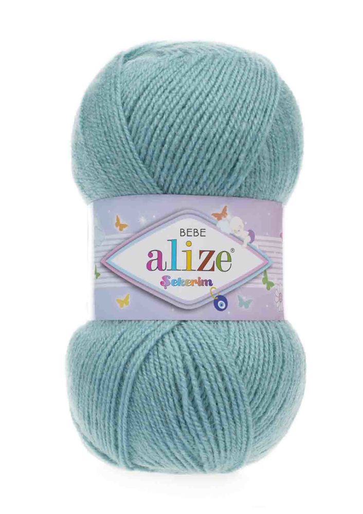 Alize Şekerim Bebe El Örgü İpi Azur 124