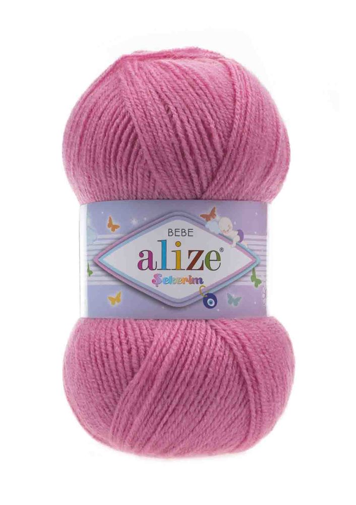 Alize Şekerim Bebe El Örgü İpi Pembe 246