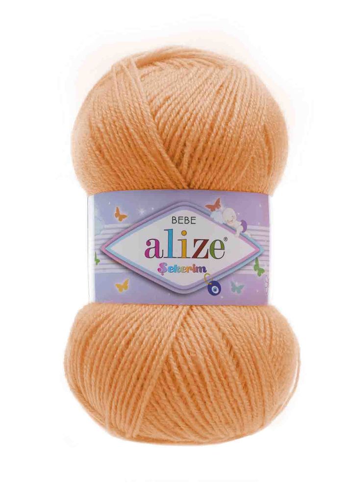 Alize Şekerim Bebe El Örgü İpi Somon 282