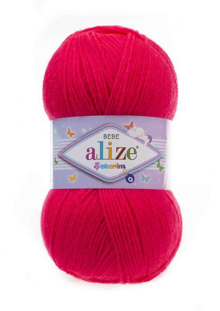 Alize Şekerim Bebe El Örgü İpi Pembe 288