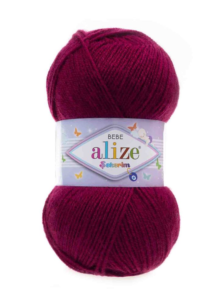 Alize Şekerim Bebe El Örgü İpi Yakut 649