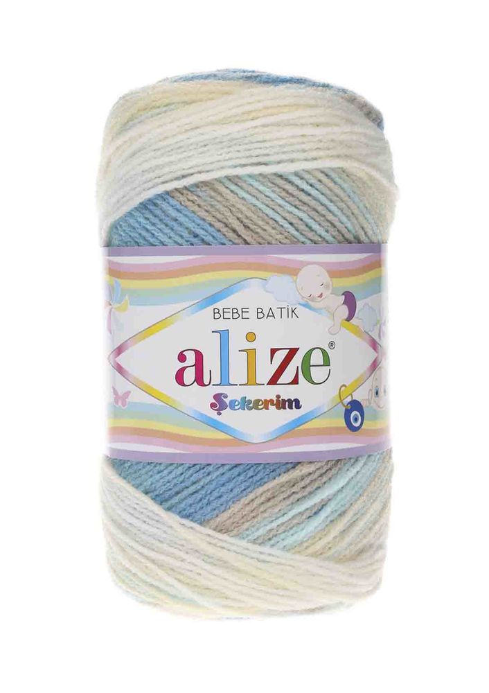 Alize Şekerim Batik El Örgü İpi 4398