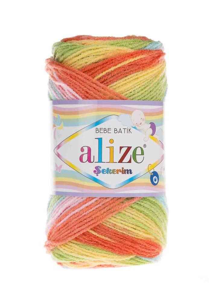 Alize Şekerim Batik El Örgü İpi 4400