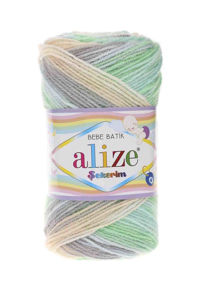 Alize Şekerim Batik El Örgü İpi 6538
