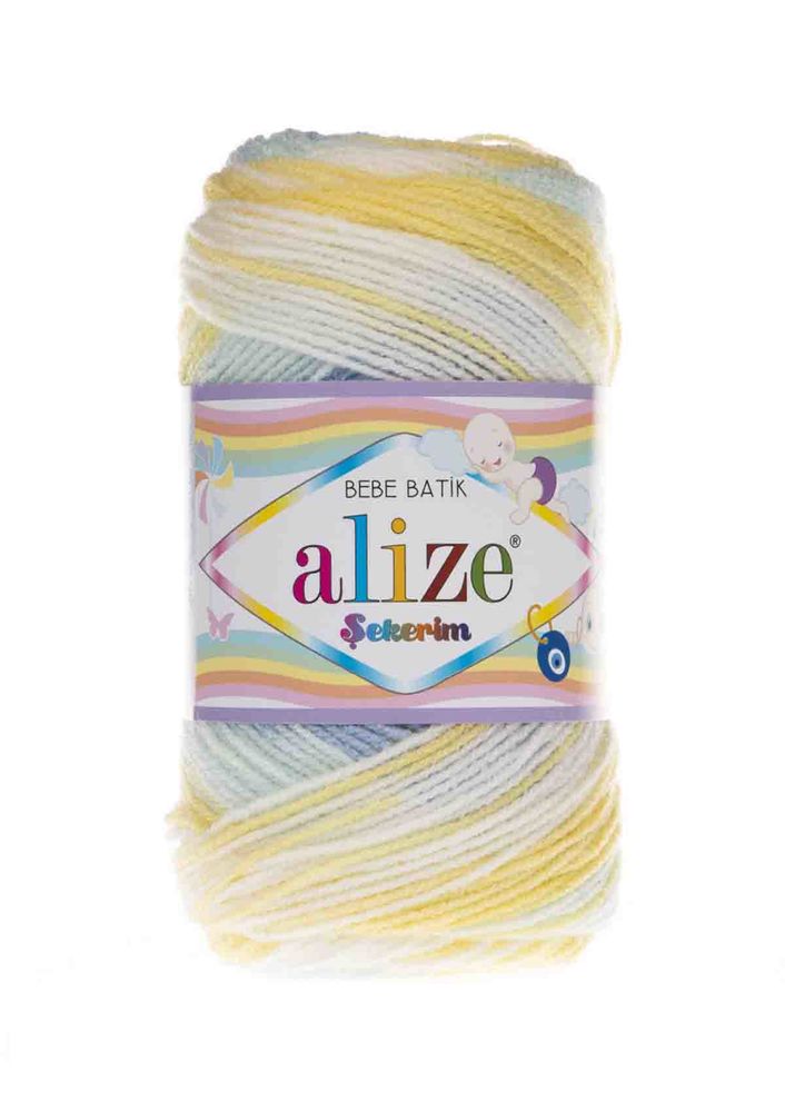 Alize Şekerim Batik El Örgü İpi 6925