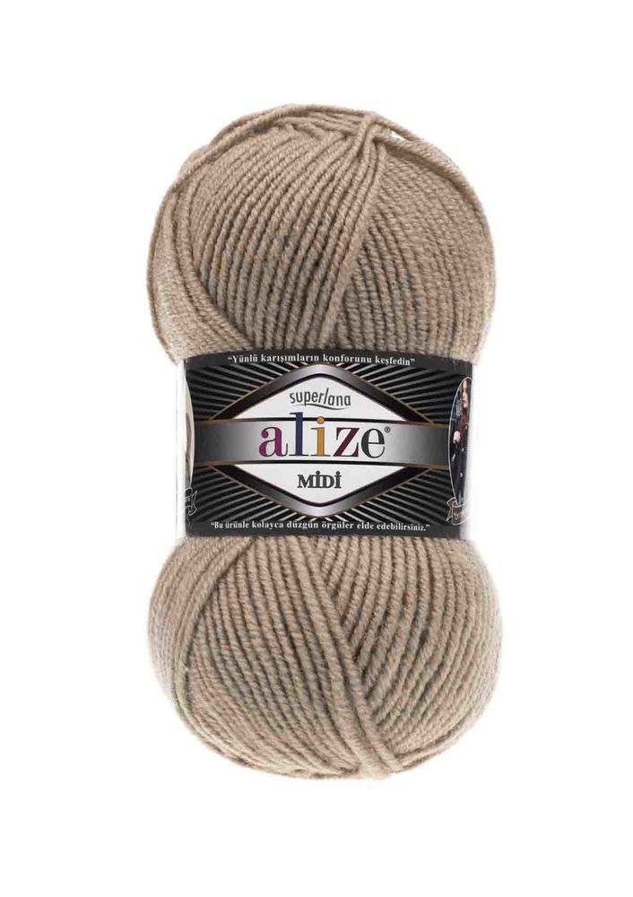 Alize Superlana Midi El Örgü İpi Bej 005