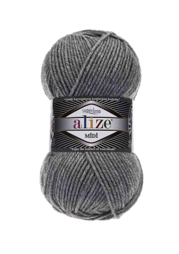 Alize Superlana Midi El Örgü İpi Gri Melanj 021