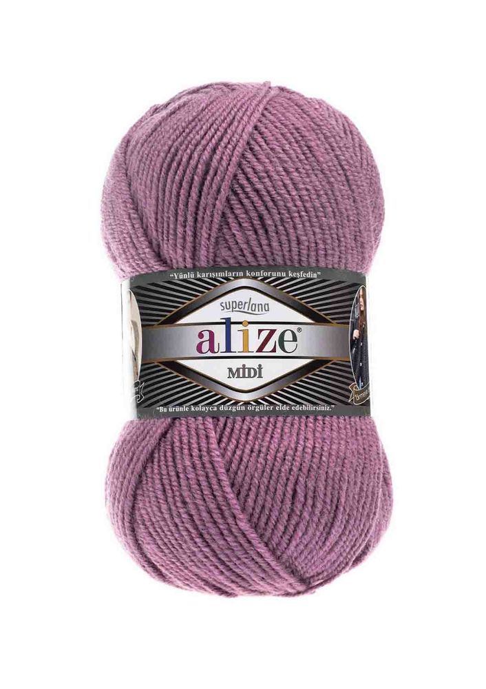 Alize Superlana Midi El Örgü İpi Gül 028