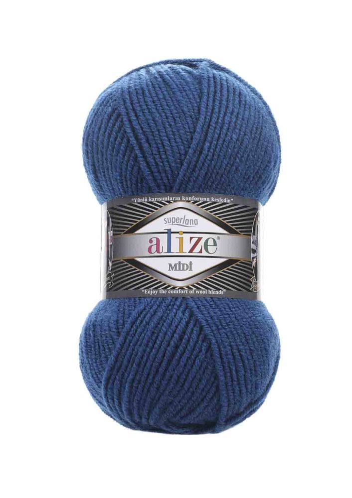 Alize Superlana Midi El Örgü İpi Mavi 155
