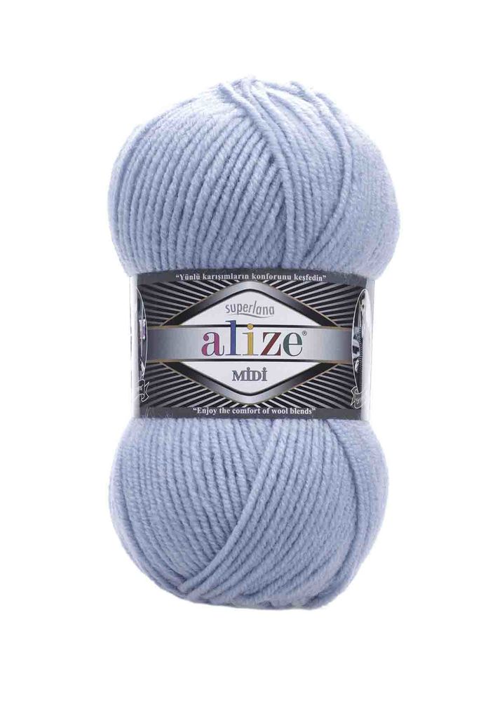 Alize Superlana Midi El Örgü İpi Açık Mavi 480