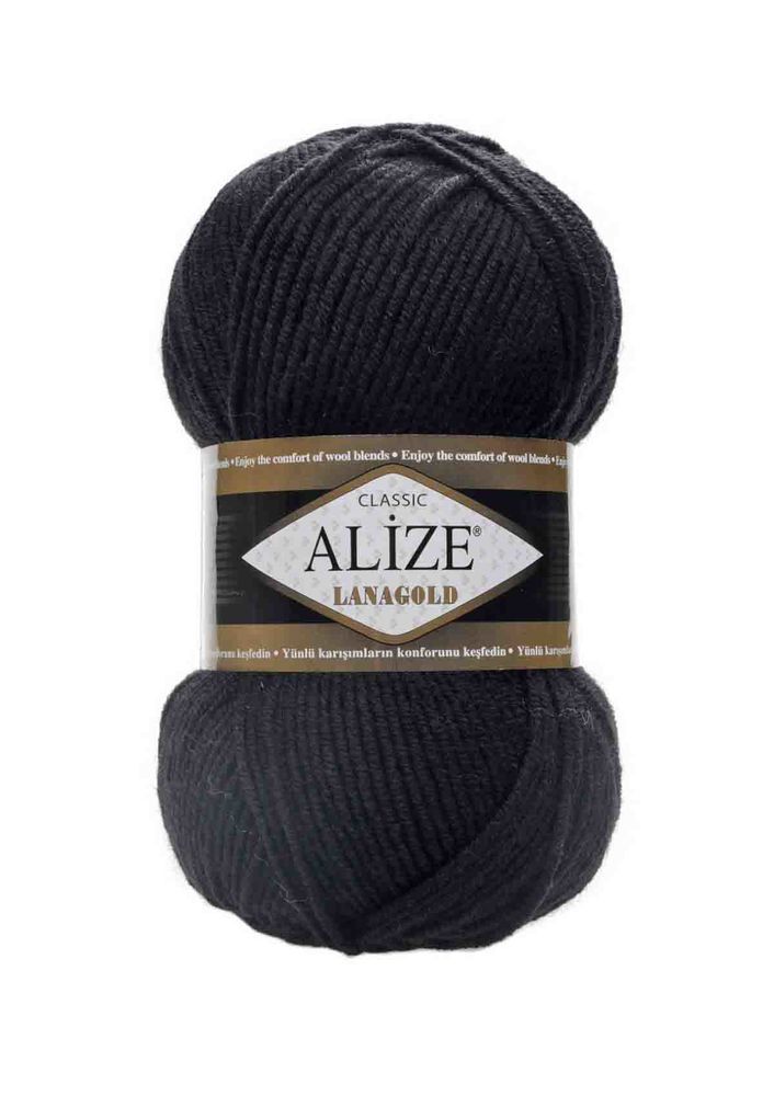 Alize Lanagold El Örgü İpi Siyah 060