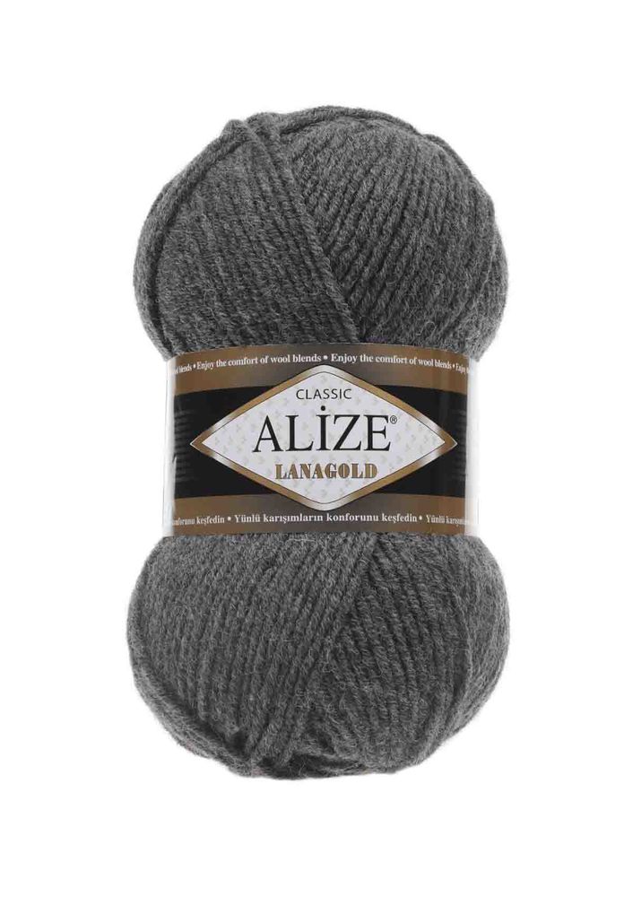 Alize Lanagold El Örgü İpi Orta Gri Melanj 182