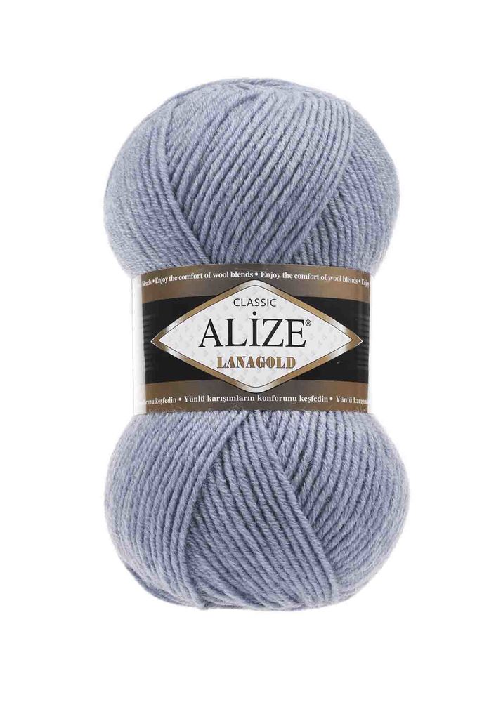Alize Lanagold El Örgü İpi Açık Denim Melanj 221