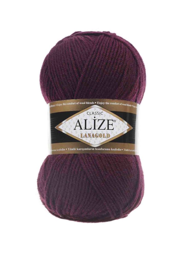 Alize Lanagold El Örgü İpi Mürdüm 495