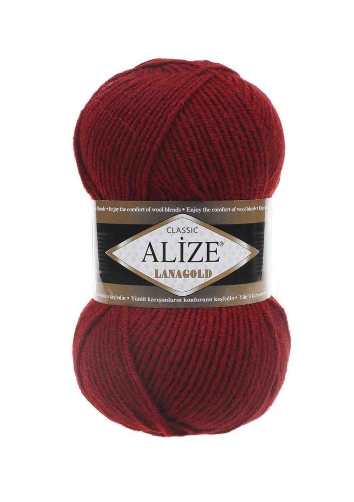 Alize Lanagold El Örgü İpi Koyu Kırmızı 538