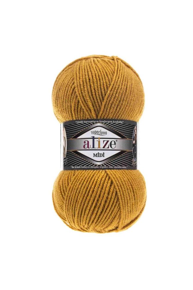 Alize Superlana Midi El Örgü İpi Safran 002