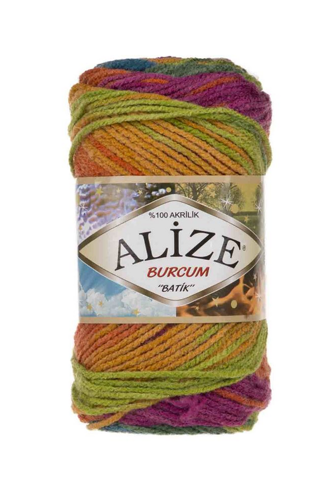 Alize Burcum Batik El Örgü İpi 3514