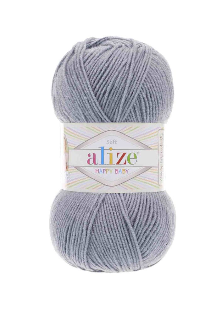 Alize Happy Baby El Örgü İpi Gri 119