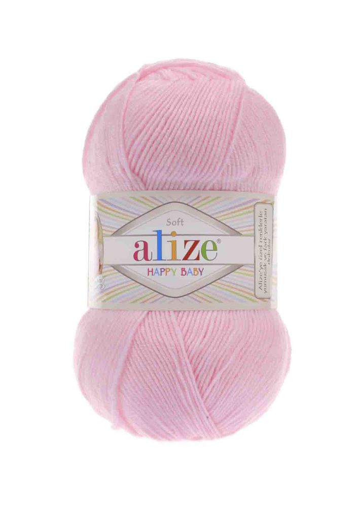 Alize Happy Baby El Örgü İpi Toz Pembe 185